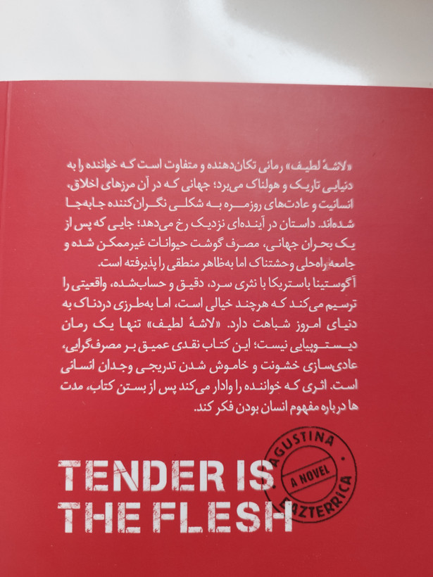 کتاب لاشه لطیف جلد شومیز اثر آگوستینا باستریکا ترجمه مهدیه روزبهانی نشر آراستگان